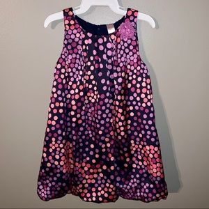 24M Silky Polka Dot Bubble Dress